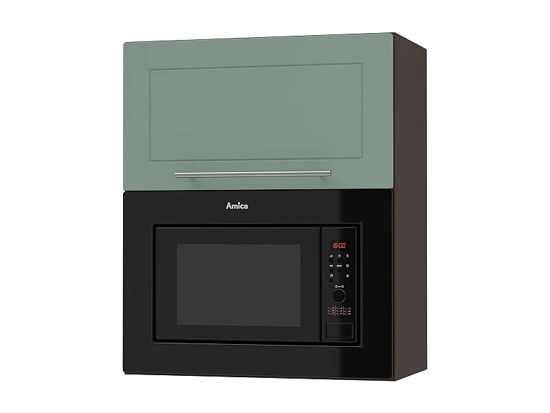 MIKROWELLENUMBAUSCHRANK Kvantum W2MK/60 Mint Matt / Lava Matt 60 / 32,5 / 72cm