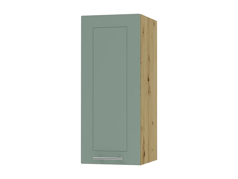 KÜCHENHÄNGESCHRANK Kvantum W2/20 Mint Matt / Eiche Artisan Matt 20 / 32,5 / 72cm