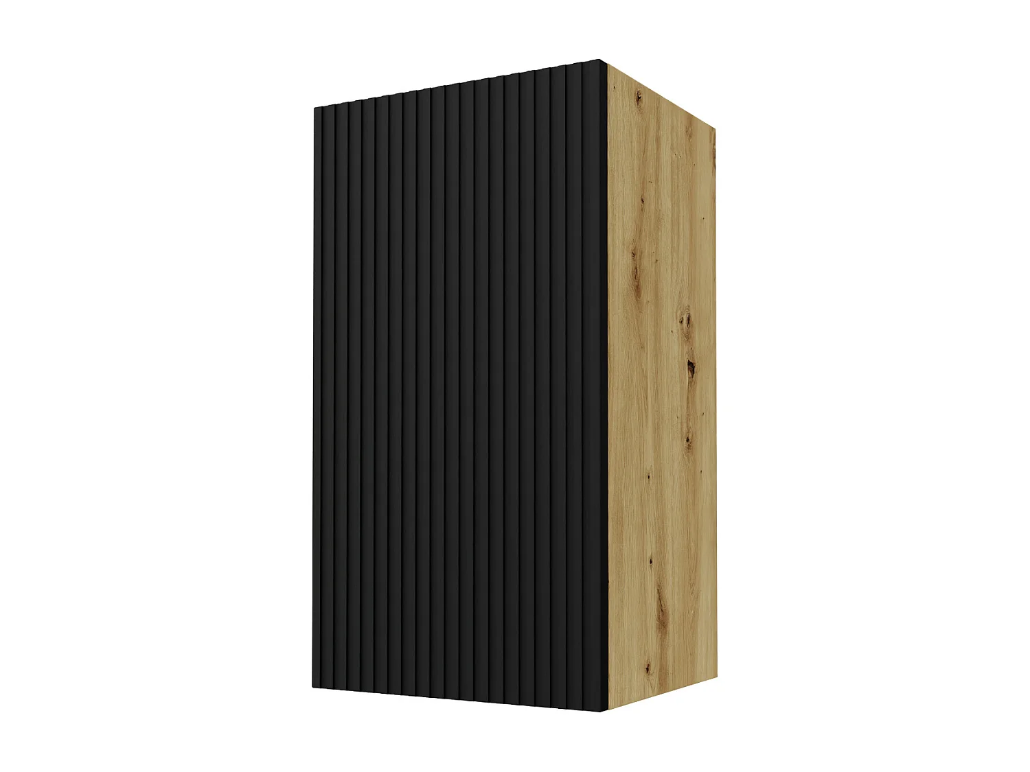 HÄNGESCHRANK Lamello W2/40 Schwarz Matt / Eiche Artisan 40 / 32,5 / 72cm