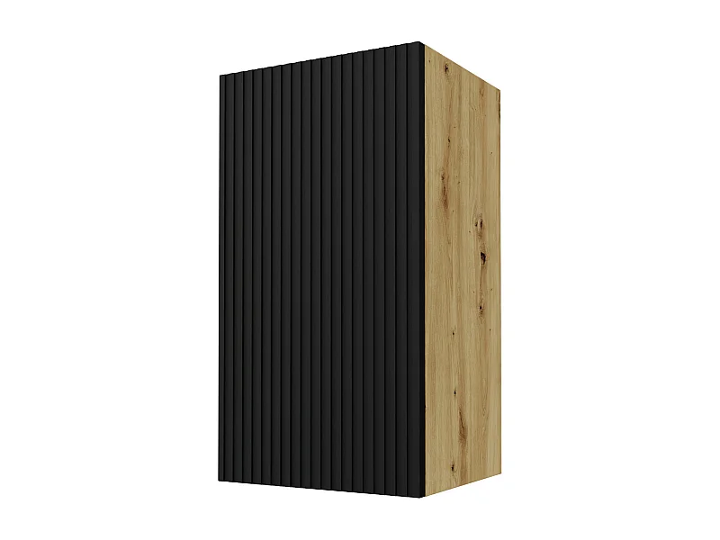 HÄNGESCHRANK Lamello W2/40 Schwarz Matt / Eiche Artisan 40 / 32,5 / 72cm