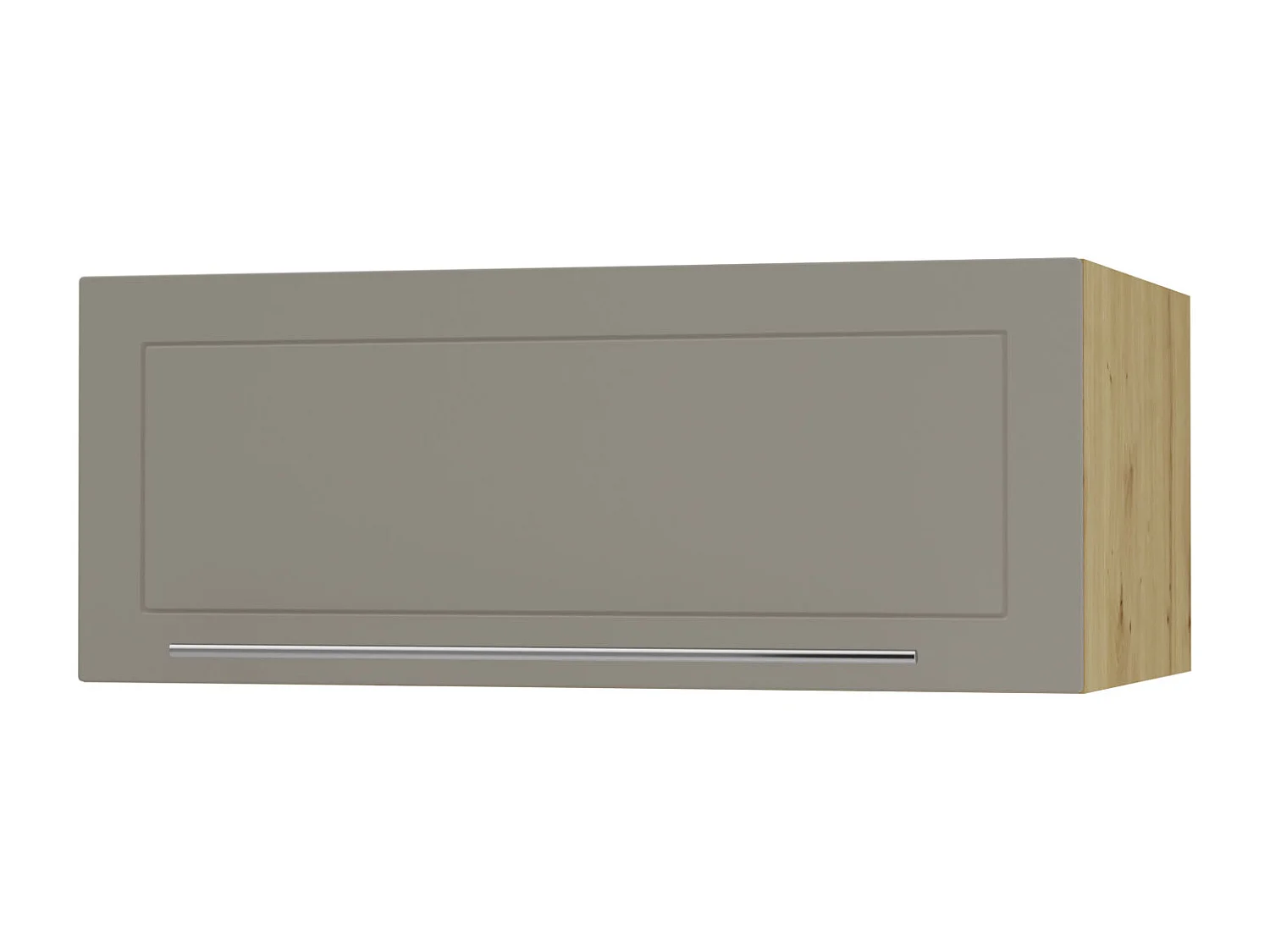 KLAPPHÄNGESCHRANK Kvantum W6B/90 Beige Matt / Eiche Artisan Matt 90 / 59 / 36cm