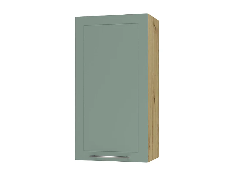 KÜCHENHÄNGESCHRANK Kvantum W4/60/1 Mint Matt / Eiche Artisan Matt 60 / 32,5 / 96cm