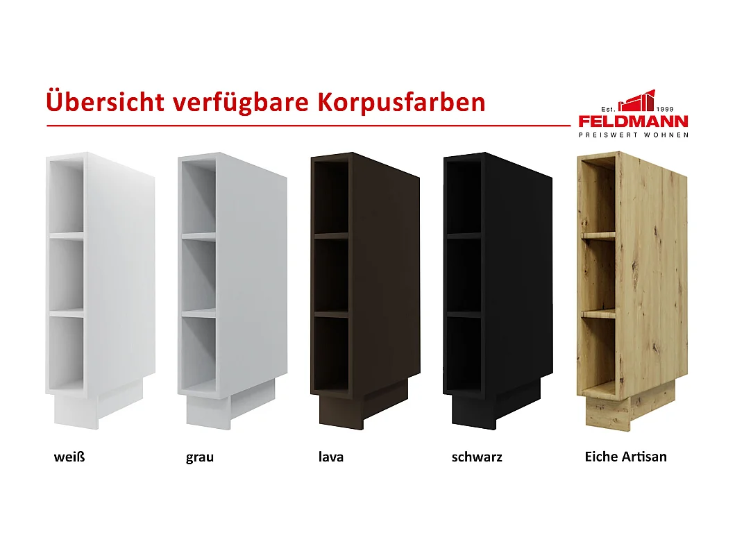 KÜCHENHÄNGESCHRANK Kvantum W4/60/1 Graphit Matt / Eiche Artisan Matt 60 / 32,5 / 96cm