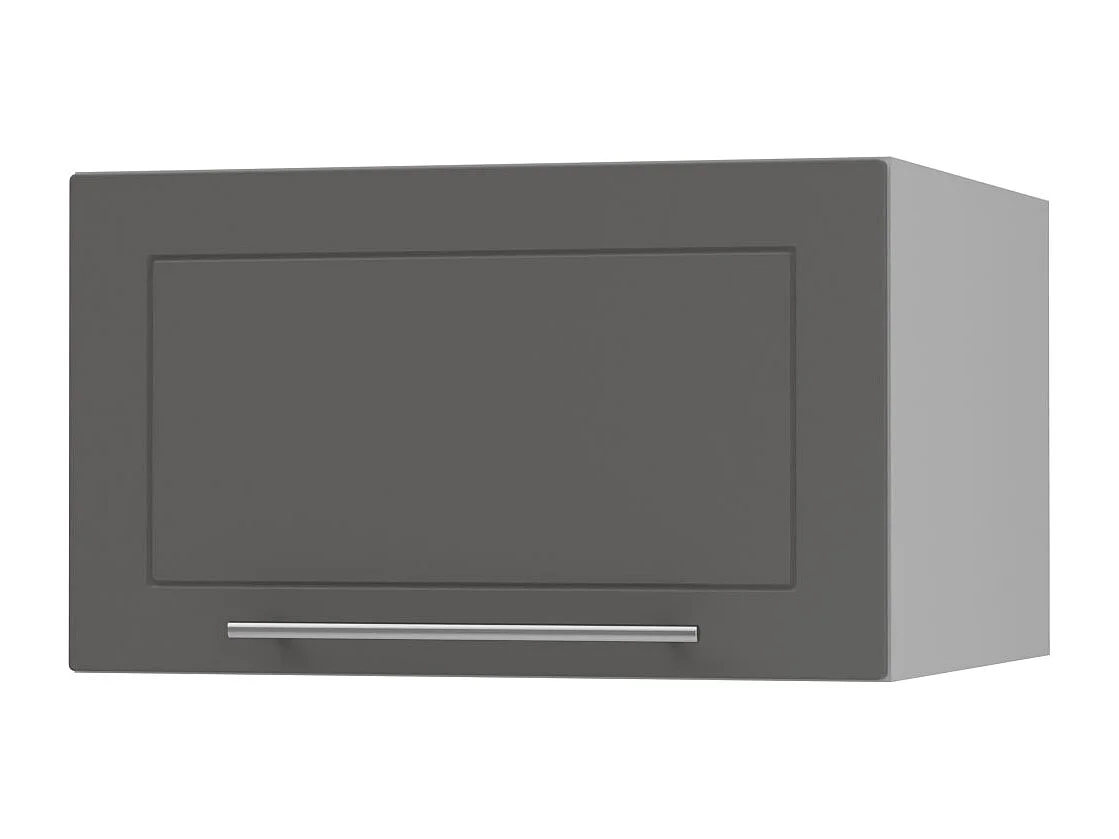 KLAPPHÄNGESCHRANK Kvantum W6B/50 Graphit Matt / Grau Matt 50 / 59 / 36cm