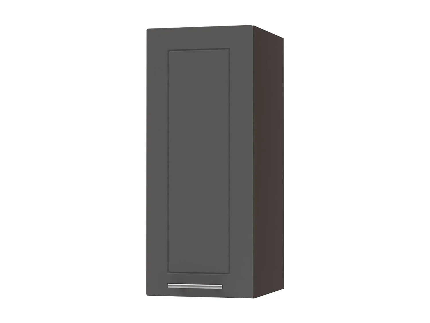 KÜCHENHÄNGESCHRANK Kvantum W2/20 Weiß Matt / Lava Matt 20 / 32,5 / 72cm