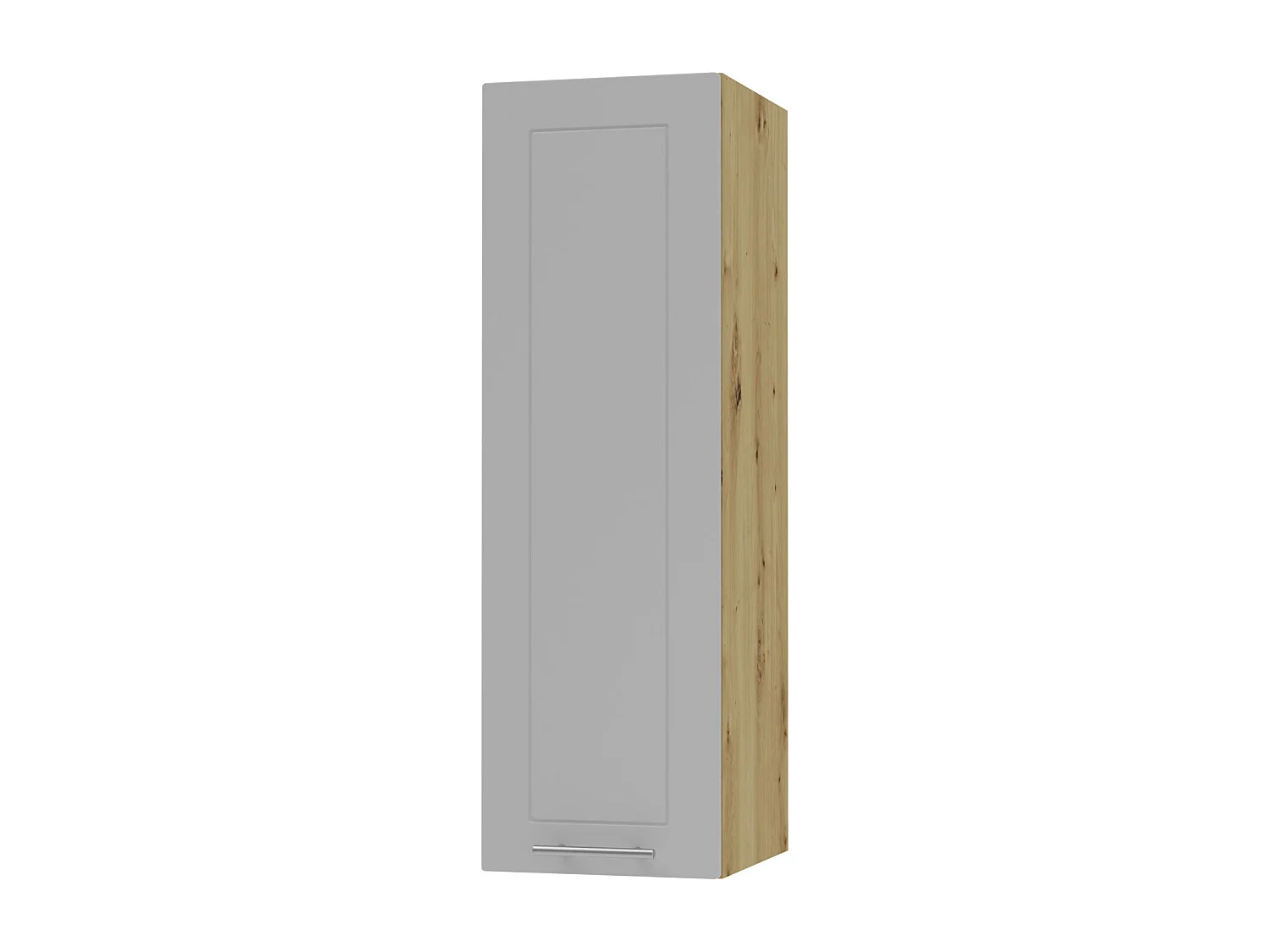 KÜCHENHÄNGESCHRANK Kvantum W4/20 Dust Grey Matt / Eiche Artisan Matt 20 / 32,5 / 96cm