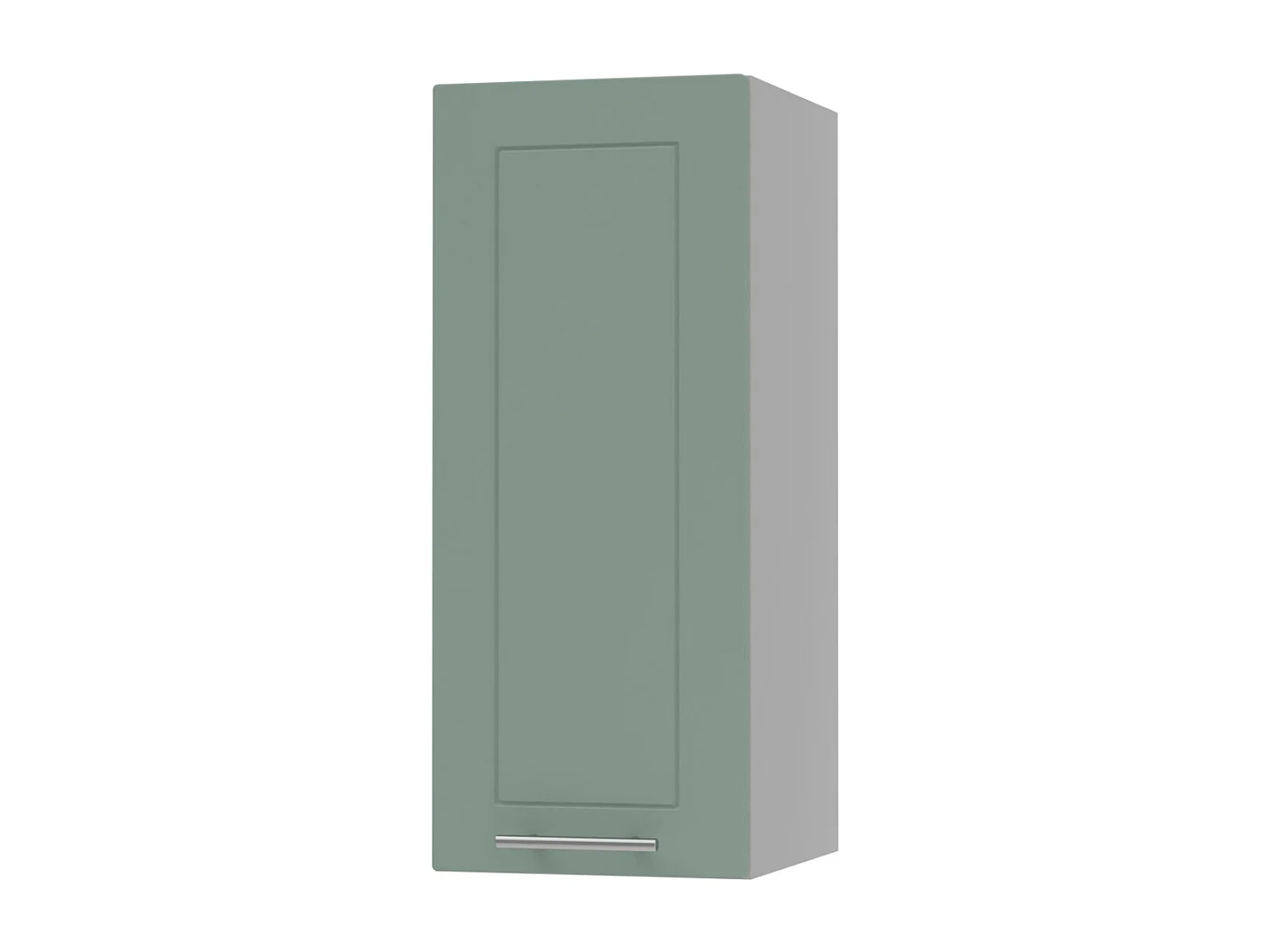 KÜCHENHÄNGESCHRANK Kvantum W2/20 Mint Matt / Grau Matt 20 / 32,5 / 72cm