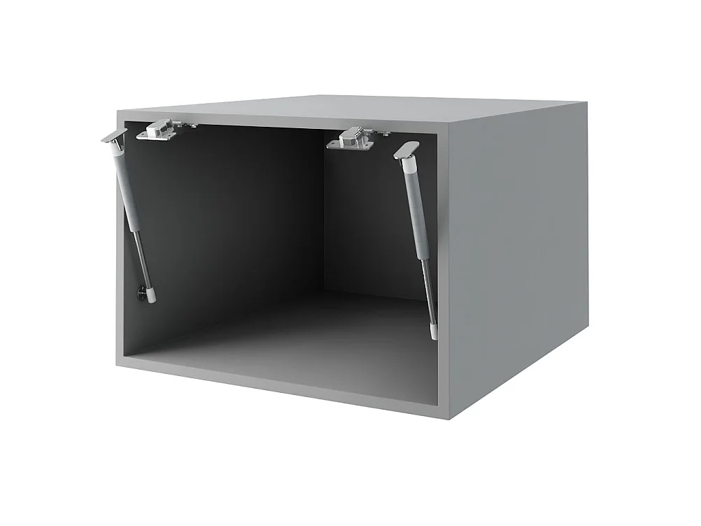 KLAPPHÄNGESCHRANK Kvantum W6B/45 Graphit Matt / Grau Matt 45 / 59 / 36cm