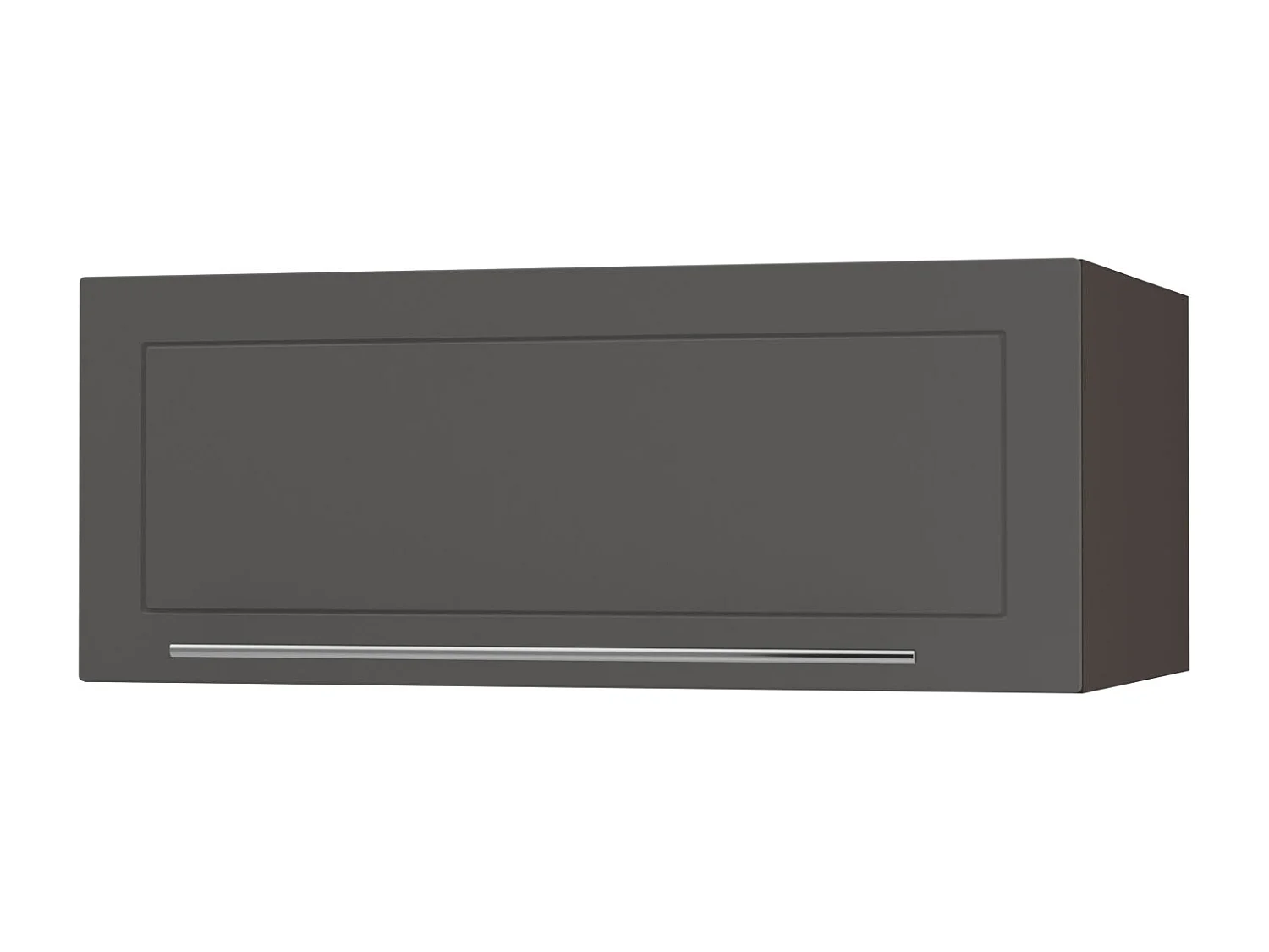 KLAPPHÄNGESCHRANK Kvantum W6B/90 Graphit Matt / Lava Matt 90 / 59 / 36cm