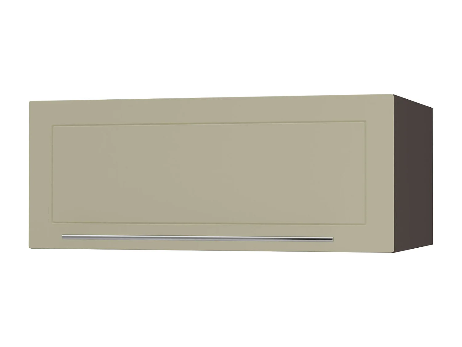 KLAPPHÄNGESCHRANK Kvantum W6B/90 Vanille Matt / Lava Matt 90 / 59 / 36cm