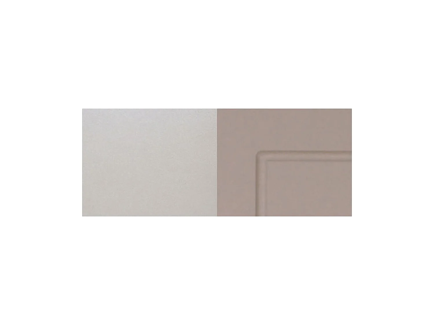 KLAPPHÄNGESCHRANK Kvantum W6B/45 Beige Matt / Grau Matt 45 / 59 / 36cm