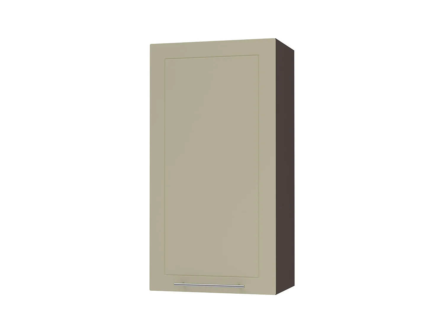 KÜCHENHÄNGESCHRANK Kvantum W4/60/1 Vanille Matt / Lava Matt 60 / 32,5 / 96cm