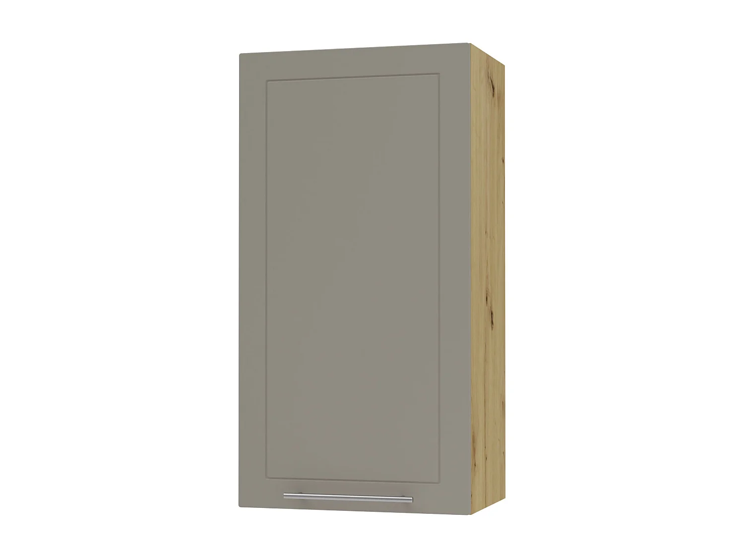 KÜCHENHÄNGESCHRANK Kvantum W4/60/1 Beige Matt / Eiche Artisan Matt 60 / 32,5 / 96cm