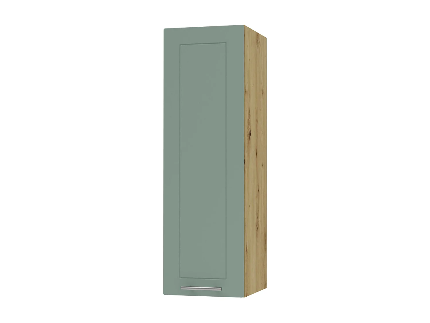 KÜCHENHÄNGESCHRANK Kvantum W4/20 Mint Matt / Eiche Artisan Matt 20 / 32,5 / 96cm