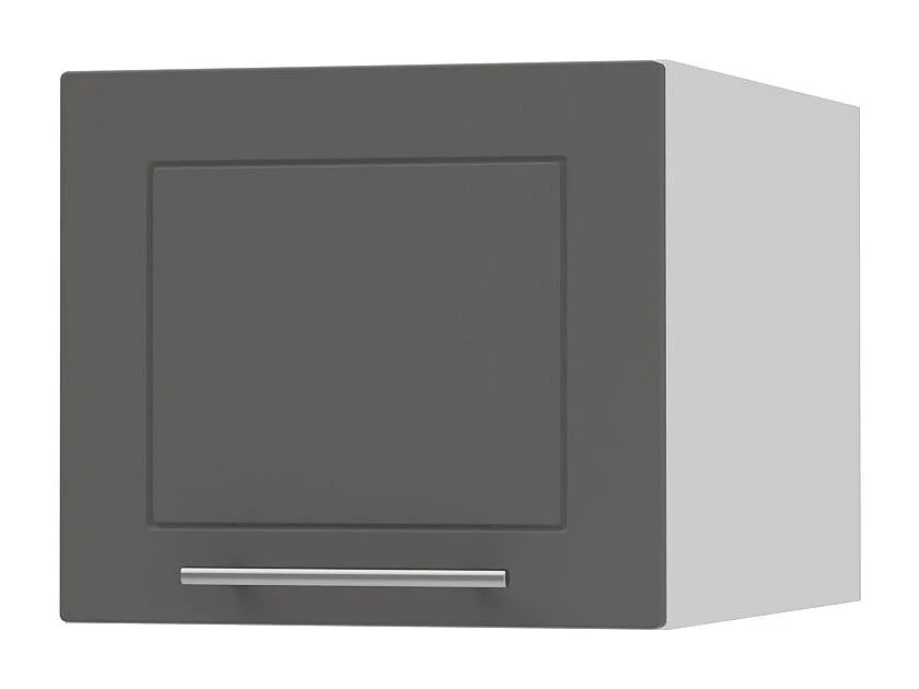 KLAPPHÄNGESCHRANK Kvantum W6B/45 Graphit Matt / Weiß Matt 45 / 59 / 36cm