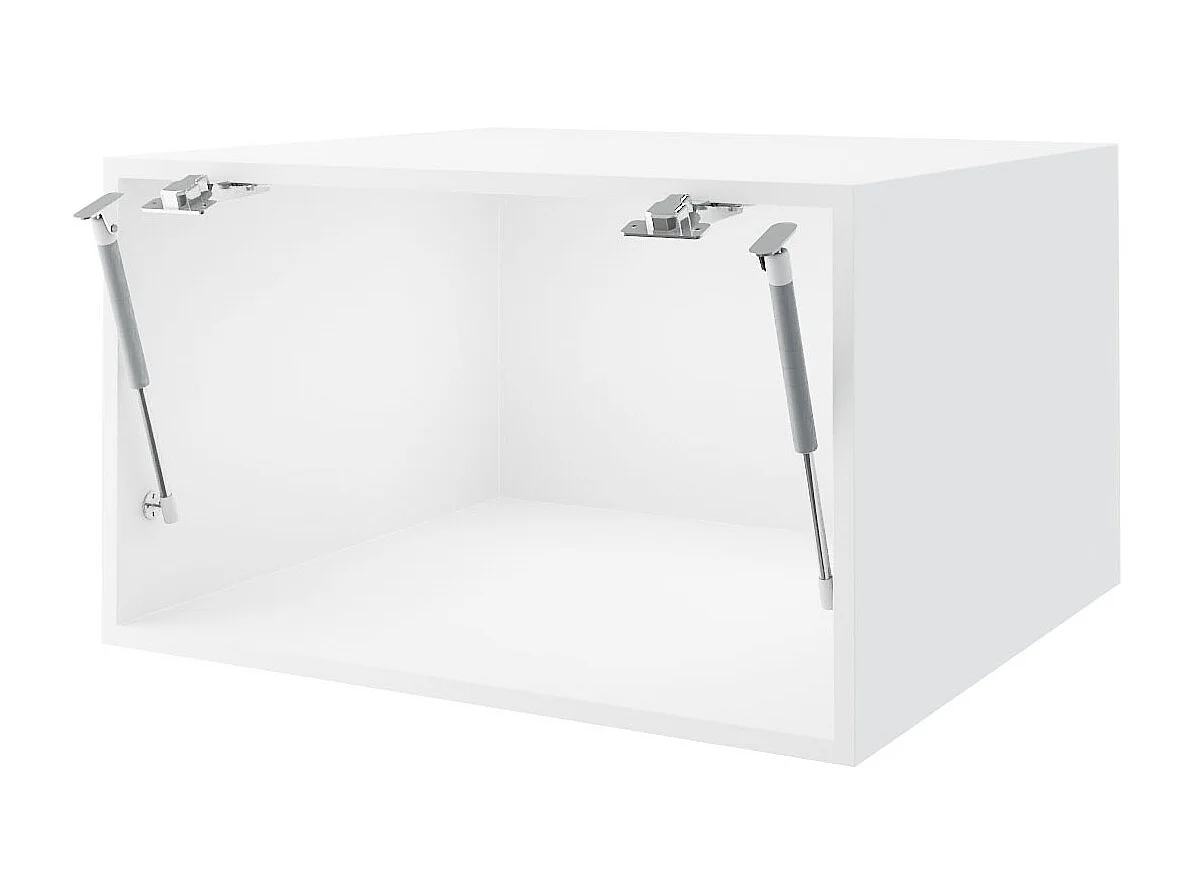 KLAPPHÄNGESCHRANK Kvantum W6B/45 Graphit Matt / Weiß Matt 45 / 59 / 36cm