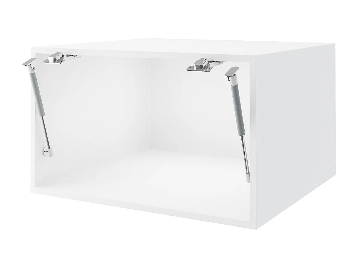 KLAPPHÄNGESCHRANK Kvantum W6B/90 Graphit Matt / Weiß Matt 90 / 59 / 36cm