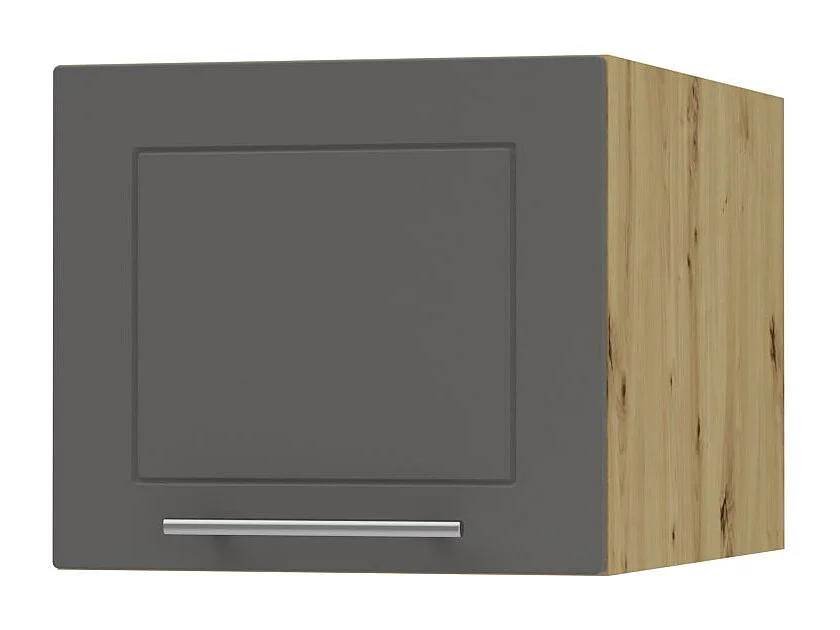 KLAPPHÄNGESCHRANK Kvantum W6B/45 Graphit Matt / Eiche Artisan Matt 45 / 59 / 36cm