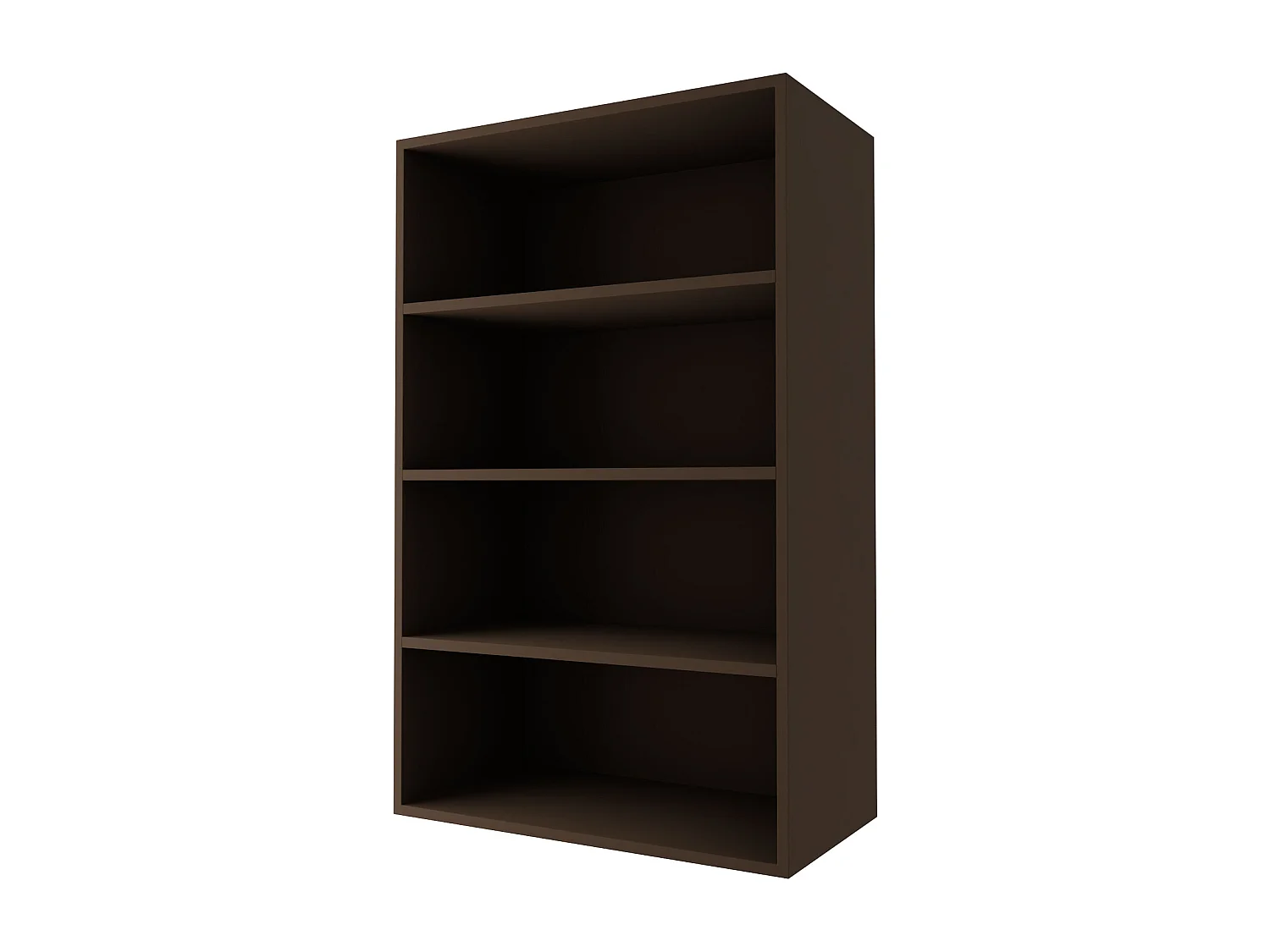 KÜCHENHÄNGESCHRANK Kvantum W4/60/1 Weiß Matt / Lava Matt 60 / 32,5 / 96cm