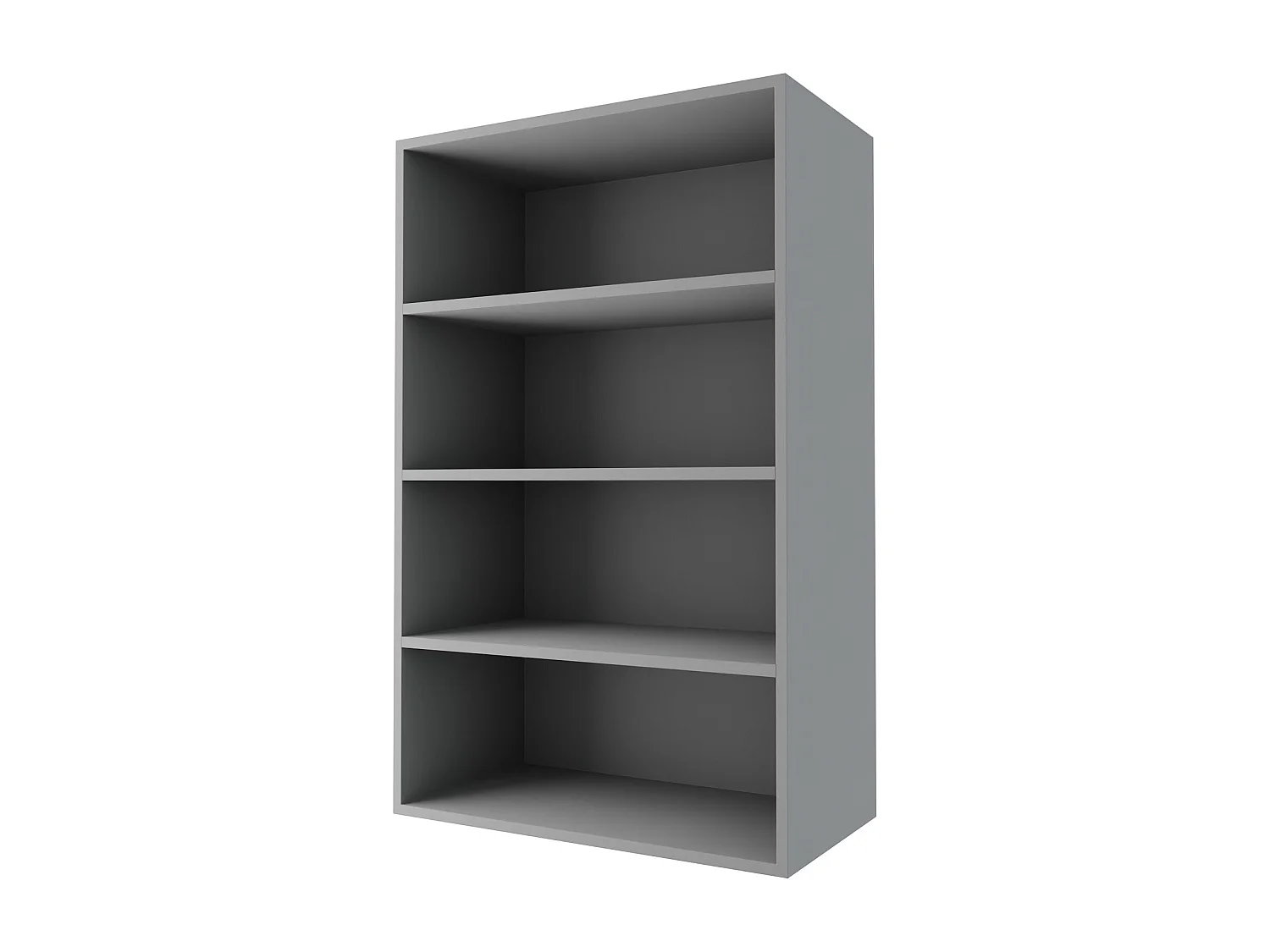 KÜCHENHÄNGESCHRANK Kvantum W4/60/1 Dust Grey Matt / Grau Matt 60 / 32,5 / 96cm