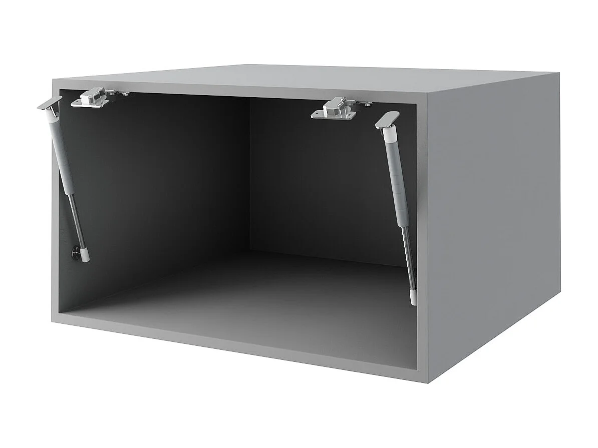 KLAPPHÄNGESCHRANK Kvantum W6B/90 Dust Grey Matt / Grau Matt 90 / 59 / 36cm