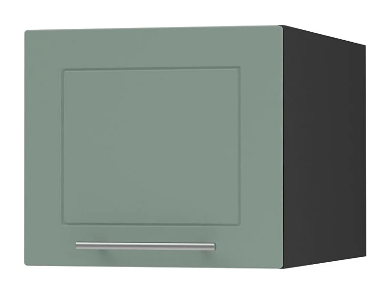 KLAPPHÄNGESCHRANK Kvantum W6B/45 Mint Matt / Schwarz Matt 45 / 59 / 36cm