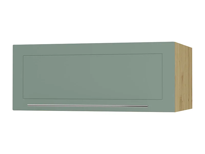 KLAPPHÄNGESCHRANK Kvantum W6B/90 Mint Matt / Eiche Artisan Matt 90 / 59 / 36cm