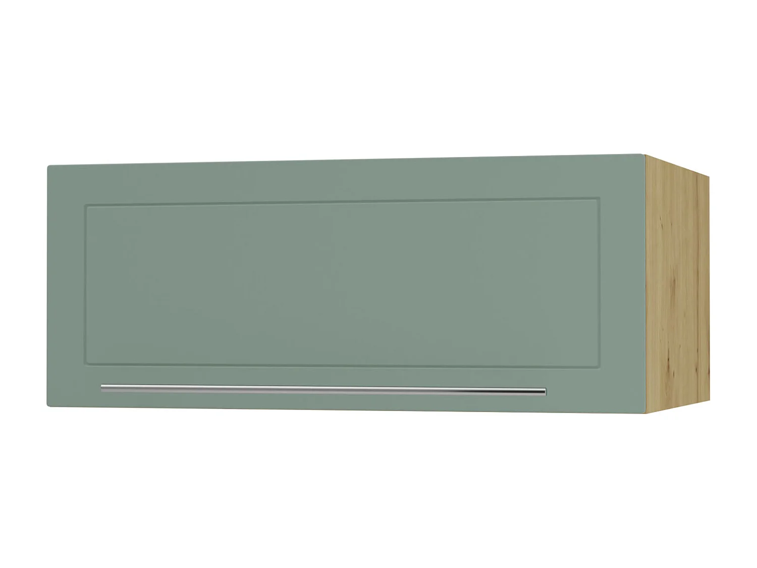 KLAPPHÄNGESCHRANK Kvantum W6B/90 Mint Matt / Eiche Artisan Matt 90 / 59 / 36cm