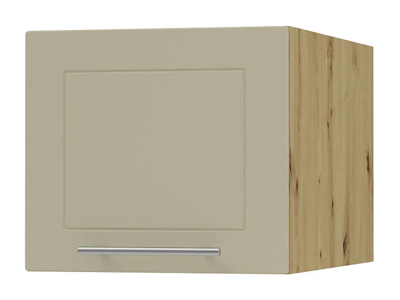 KLAPPHÄNGESCHRANK Kvantum W6B/45 Vanille Matt / Eiche Artisan Matt 45 / 59 / 36cm