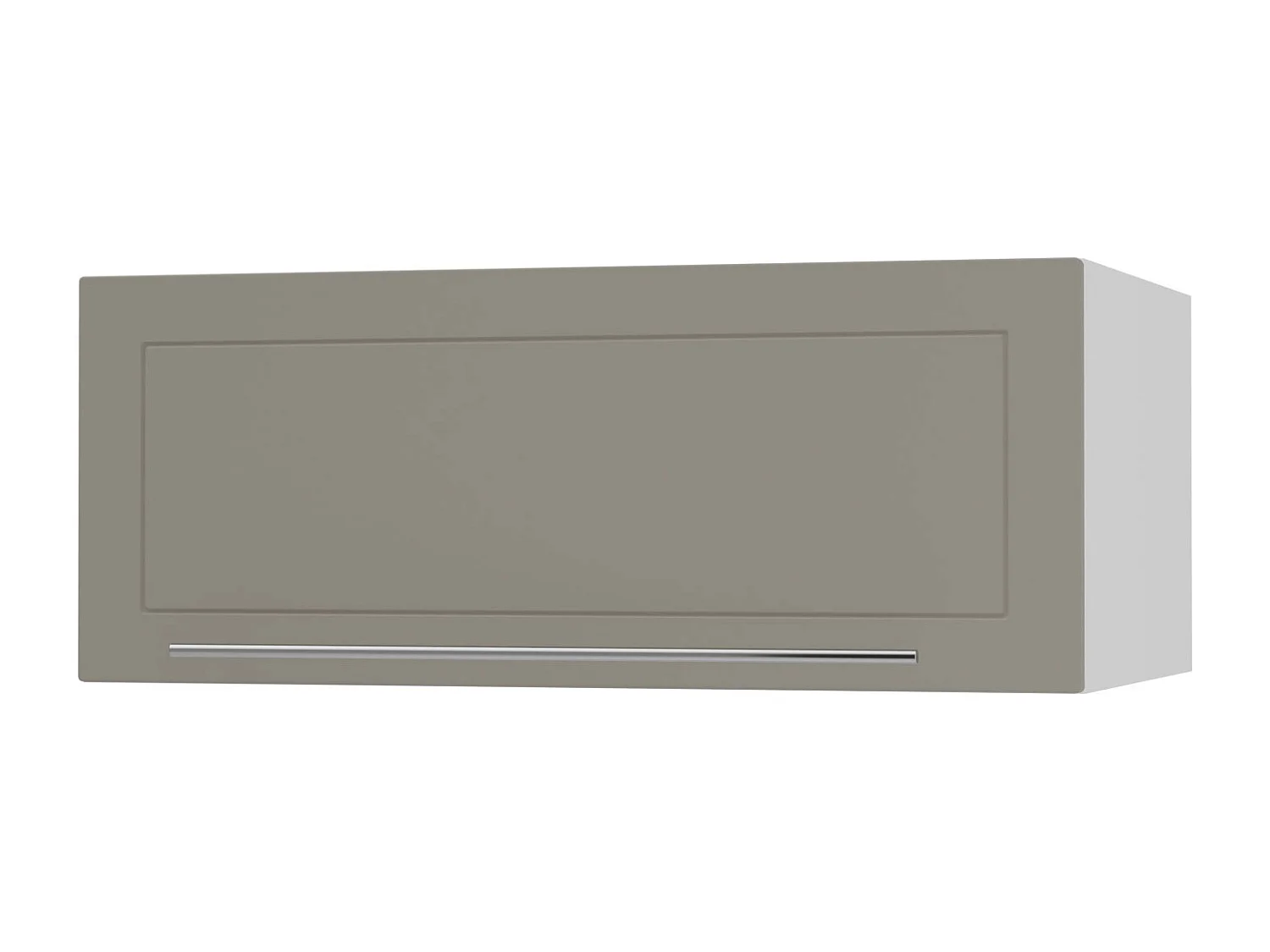 KLAPPHÄNGESCHRANK Kvantum W6B/90 Beige Matt / Weiß Matt 90 / 59 / 36cm