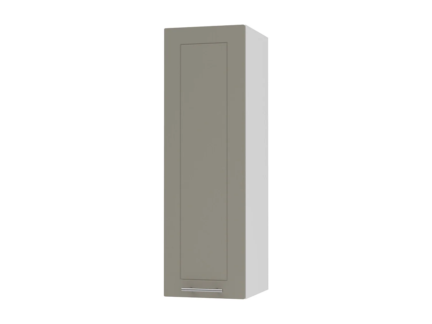 KÜCHENHÄNGESCHRANK Kvantum W4/20 Beige Matt / Weiß Matt 20 / 32,5 / 96cm