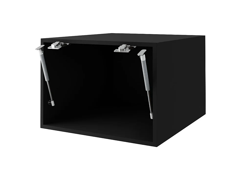 KLAPPHÄNGESCHRANK Kvantum W6B/45 Graphit Matt / Schwarz Matt 45 / 59 / 36cm