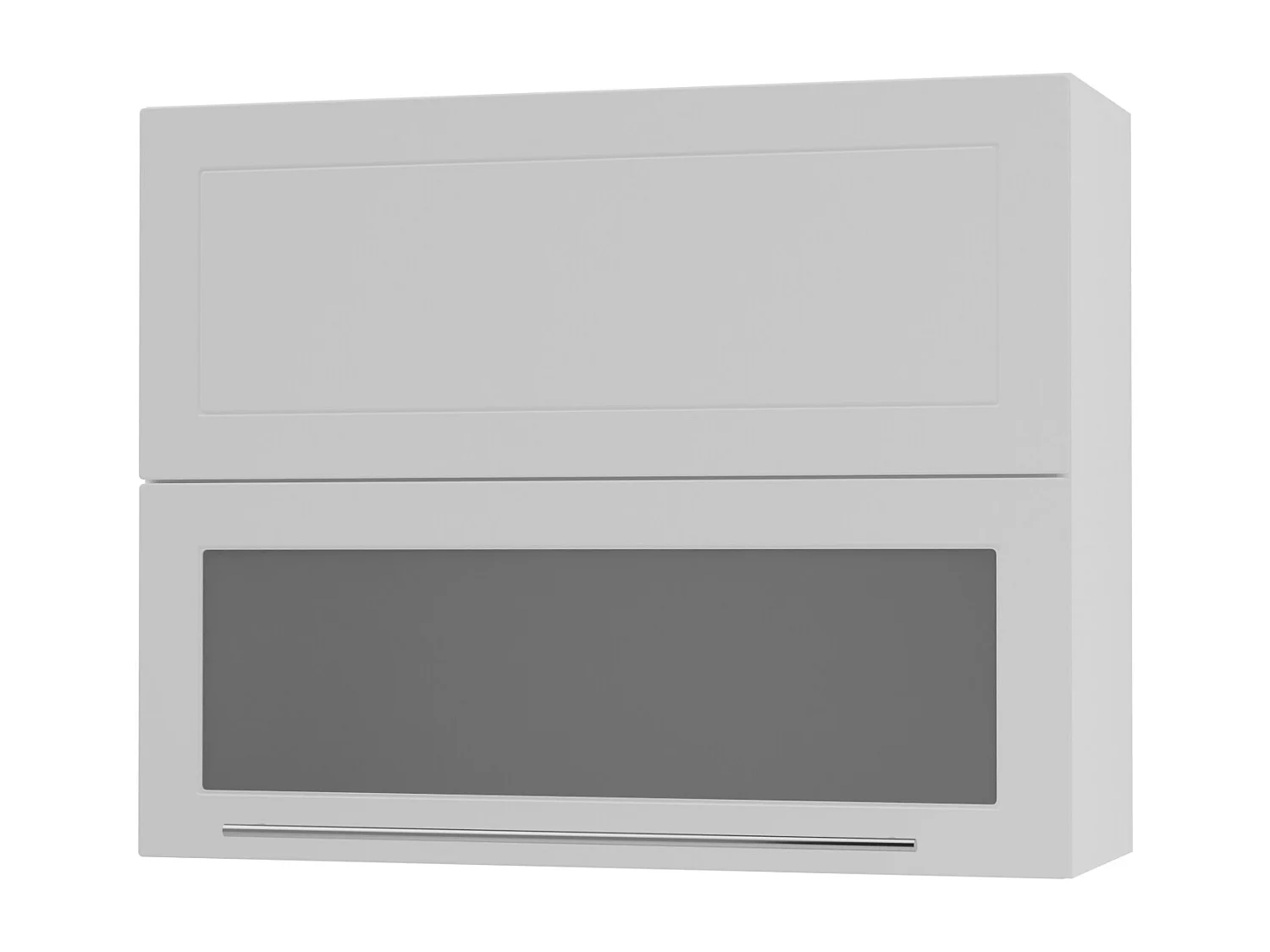 KÜCHENHÄNGESCHRANK Kvantum W8BS/90 Weiß Matt / Weiß Matt 90 / 32,5 / 72cm