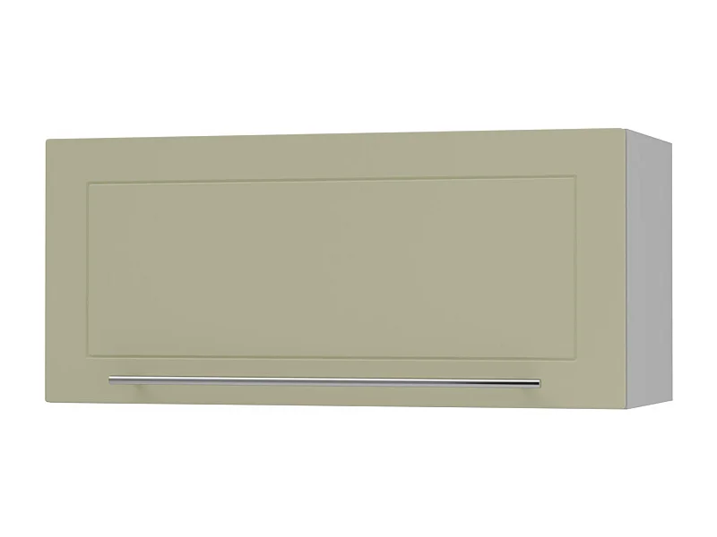 KLAPPHÄNGESCHRANK Kvantum W4B/80-AV Vanille Matt / Grau Matt 80 / 32,5 / 36cm