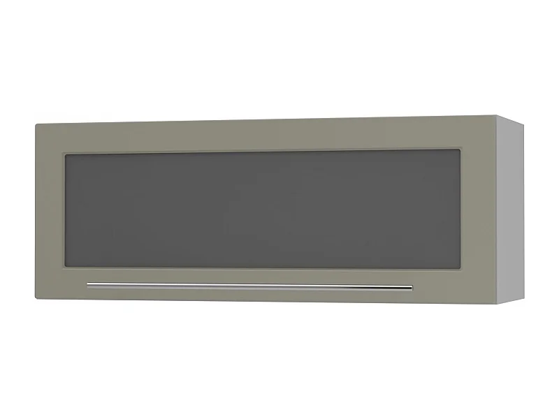 KÜCHENHÄNGESCHRANK Kvantum W4BS/90-AV Beige Matt / Grau Matt 90 / 32,5 / 36cm