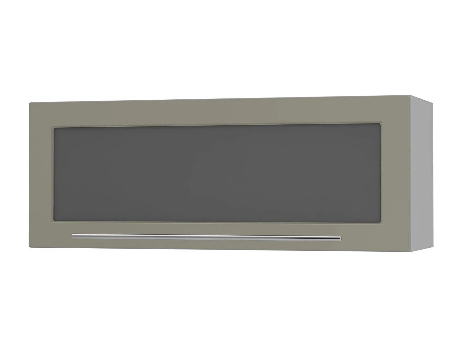 KÜCHENHÄNGESCHRANK Kvantum W4BS/90-AV Beige Matt / Grau Matt 90 / 32,5 / 36cm