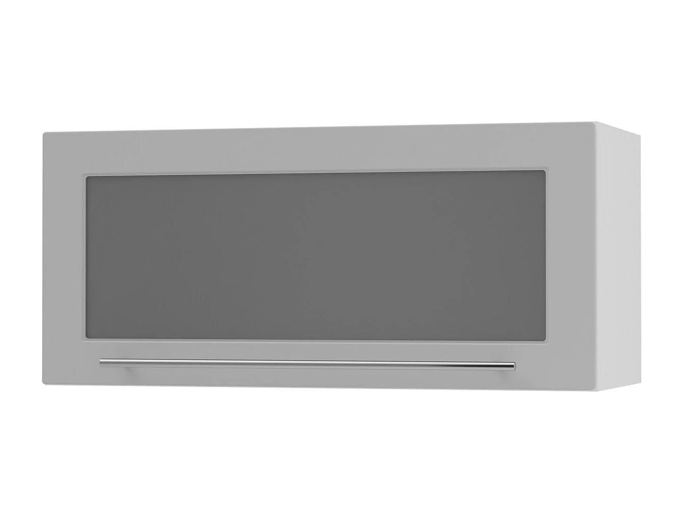 KLAPPHÄNGESCHRANK Kvantum W4BS/80 Dust Grey Matt / Weiß Matt 80 / 32,5 / 36cm