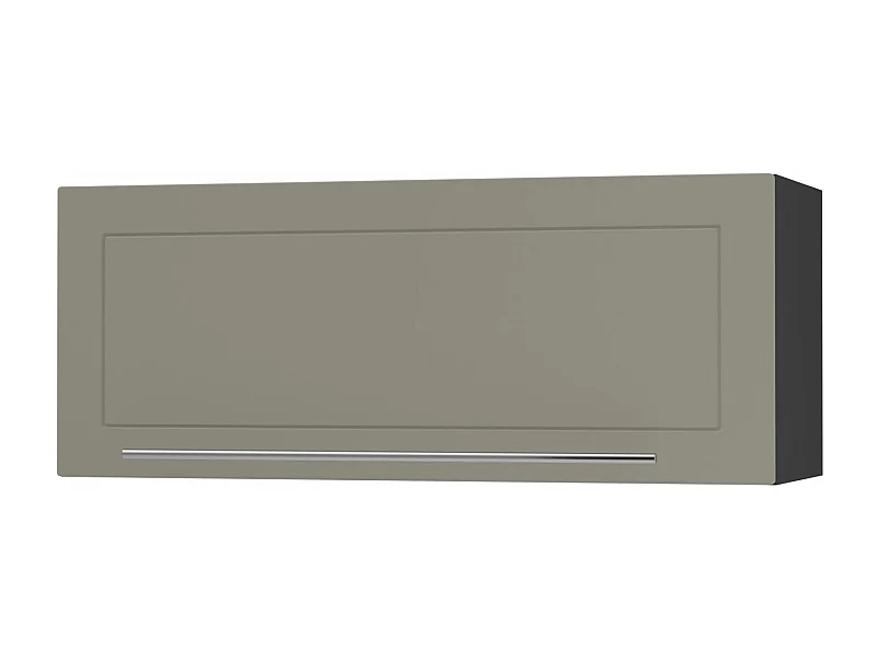 KLAPPHÄNGESCHRANK Kvantum W4B/90 Beige Matt / Schwarz Matt 90 / 32,5 / 36cm