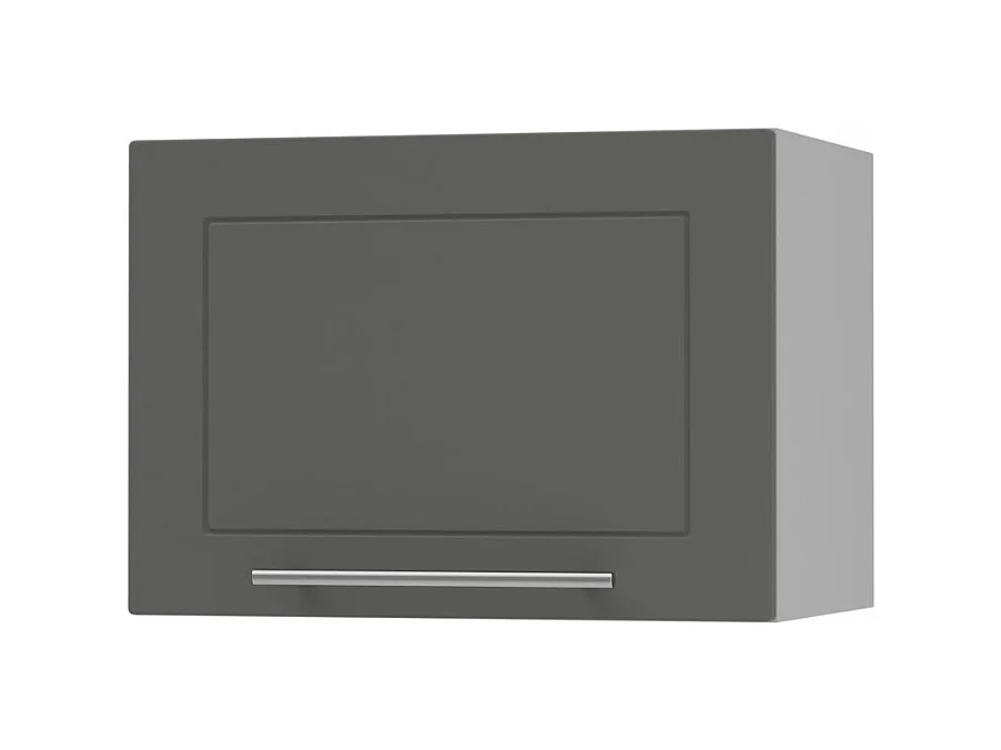 KÜCHENHÄNGESCHRANK Kvantum W4B/50 Graphit Matt / Grau Matt 50 / 32,5 / 36cm