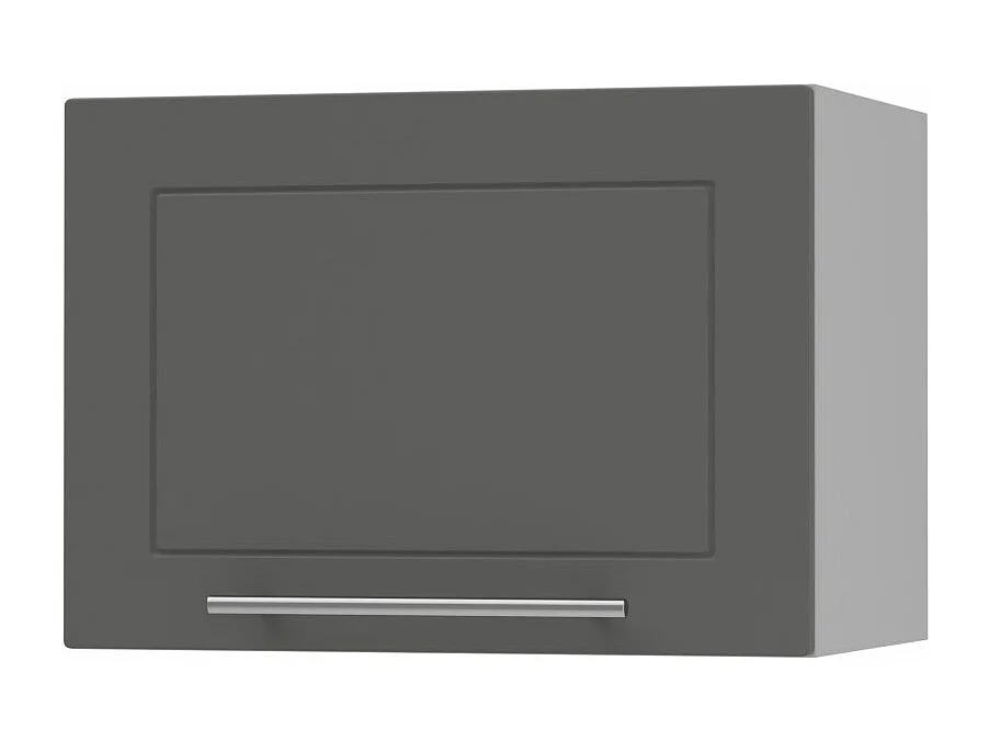 KÜCHENHÄNGESCHRANK Kvantum W4B/50 Graphit Matt / Grau Matt 50 / 32,5 / 36cm