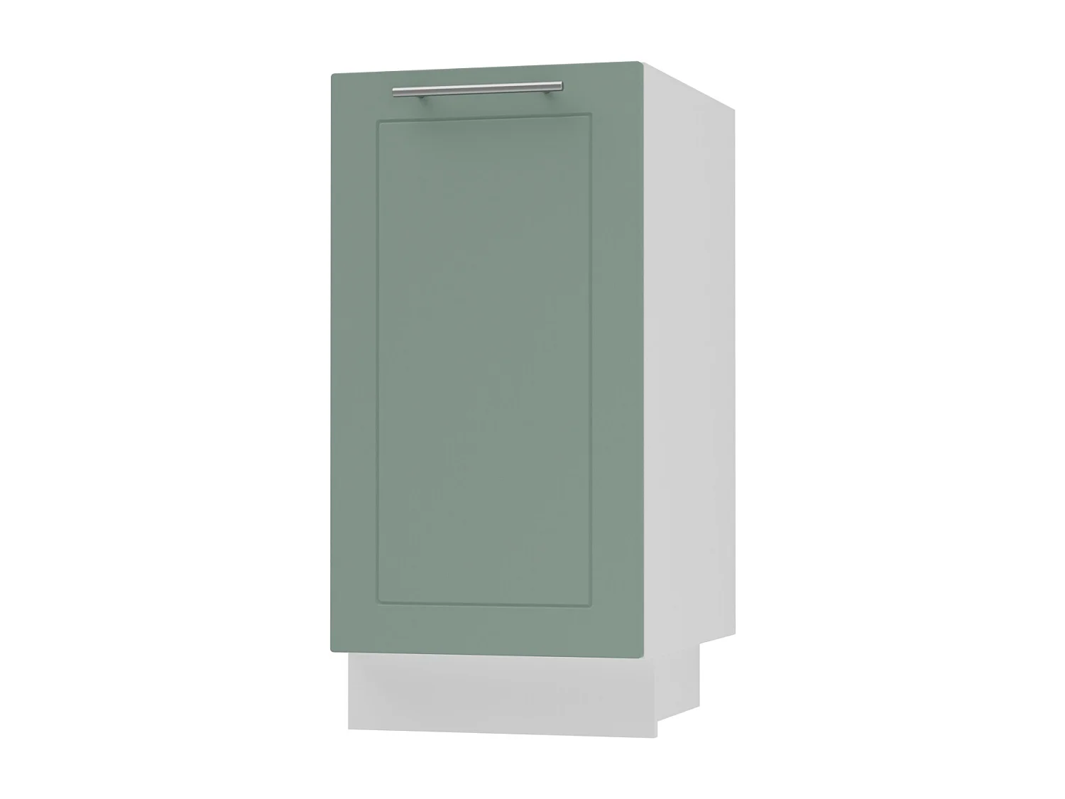 KÜCHENUNTERSCHRANK Kvantum D1D/40 Mint Matt / Weiß Matt 40 / 50 / 82cm