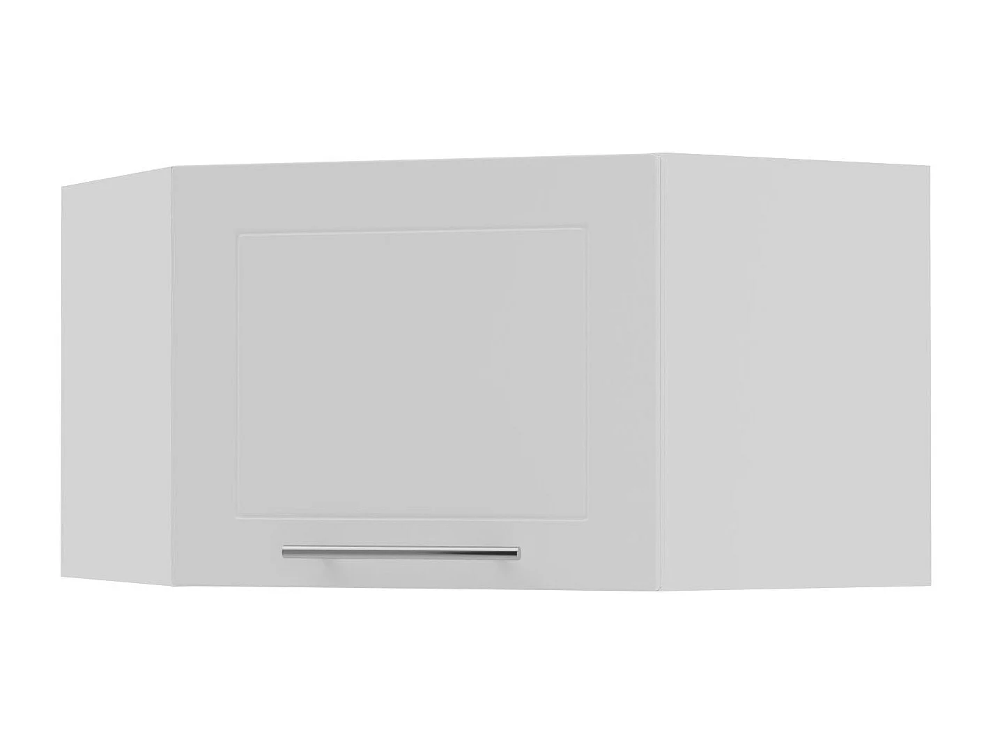 ECKHÄNGESCHRANK Kvantum W10/60/36 Weiß Matt / Weiß Matt 60 / 60 / 36cm