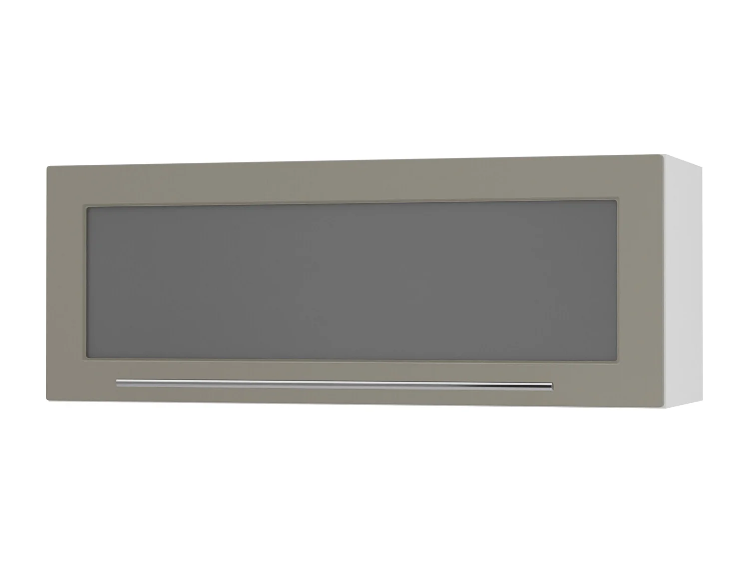 KLAPPHÄNGESCHRANK Kvantum W4BS/90 Beige Matt / Weiß Matt 90 / 32,5 / 36cm