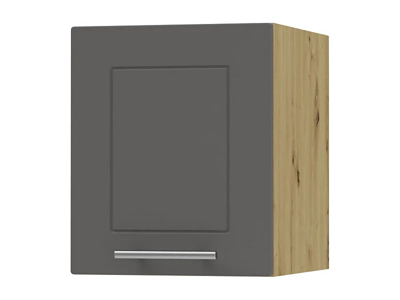 KLAPPHÄNGESCHRANK Kvantum W4B/30 Graphit Matt / Eiche Artisan Matt 30 / 32,5 / 36cm