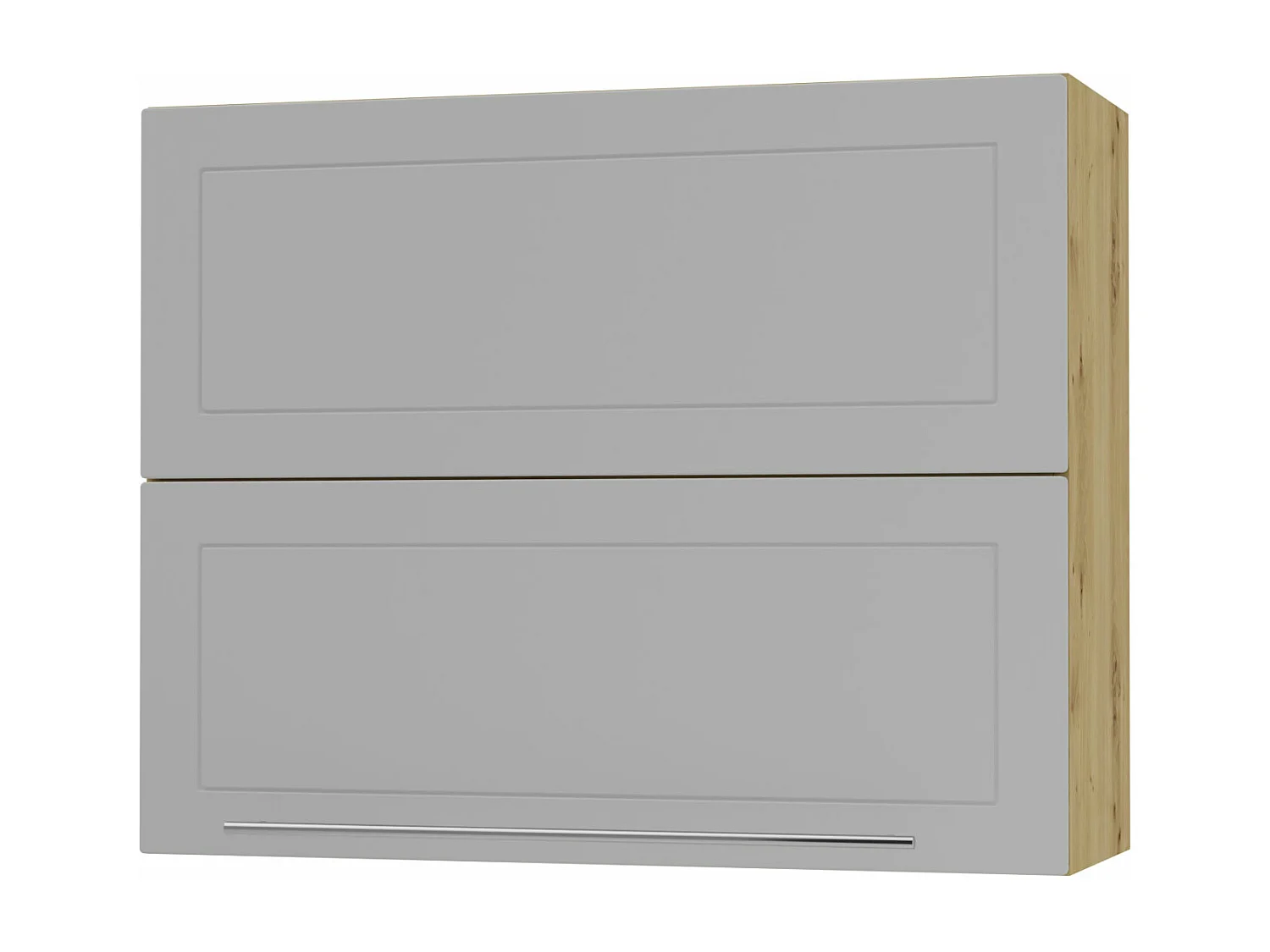 KÜCHENHÄNGESCHRANK Kvantum W8B/90 Dust Grey Matt / Eiche Artisan Matt 90 / 32,5 / 72cm