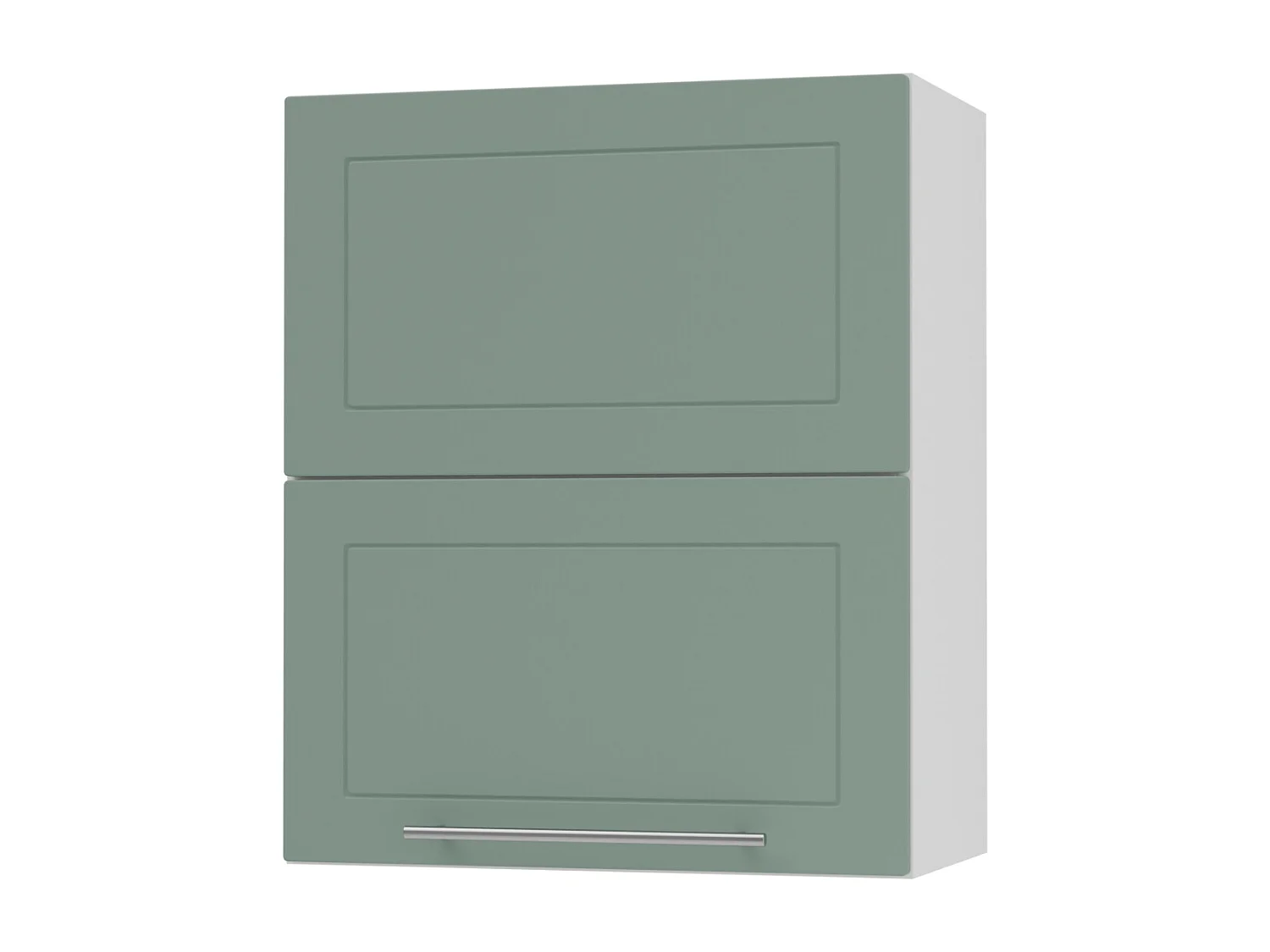 KÜCHENHÄNGESCHRANK Kvantum W8B/60 Mint Matt / Weiß Matt 60 / 32,5 / 72cm