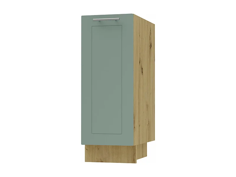 KÜCHENUNTERSCHRANK Kvantum D1D/30 Mint Matt / Eiche Artisan Matt 30 / 50 / 82cm