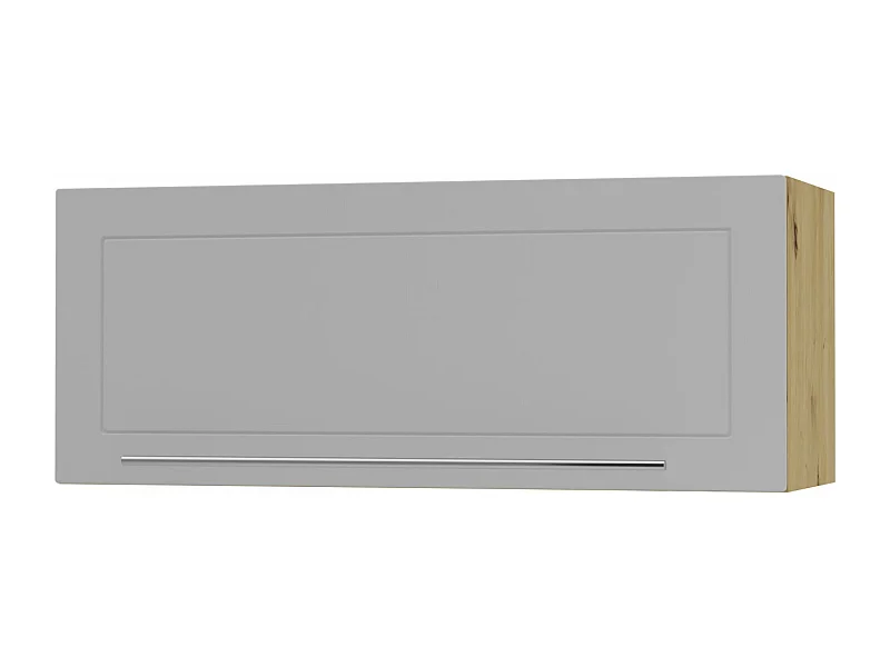 KLAPPHÄNGESCHRANK Kvantum W4B/90 Dust Grey Matt / Eiche Artisan Matt 90 / 32,5 / 36cm