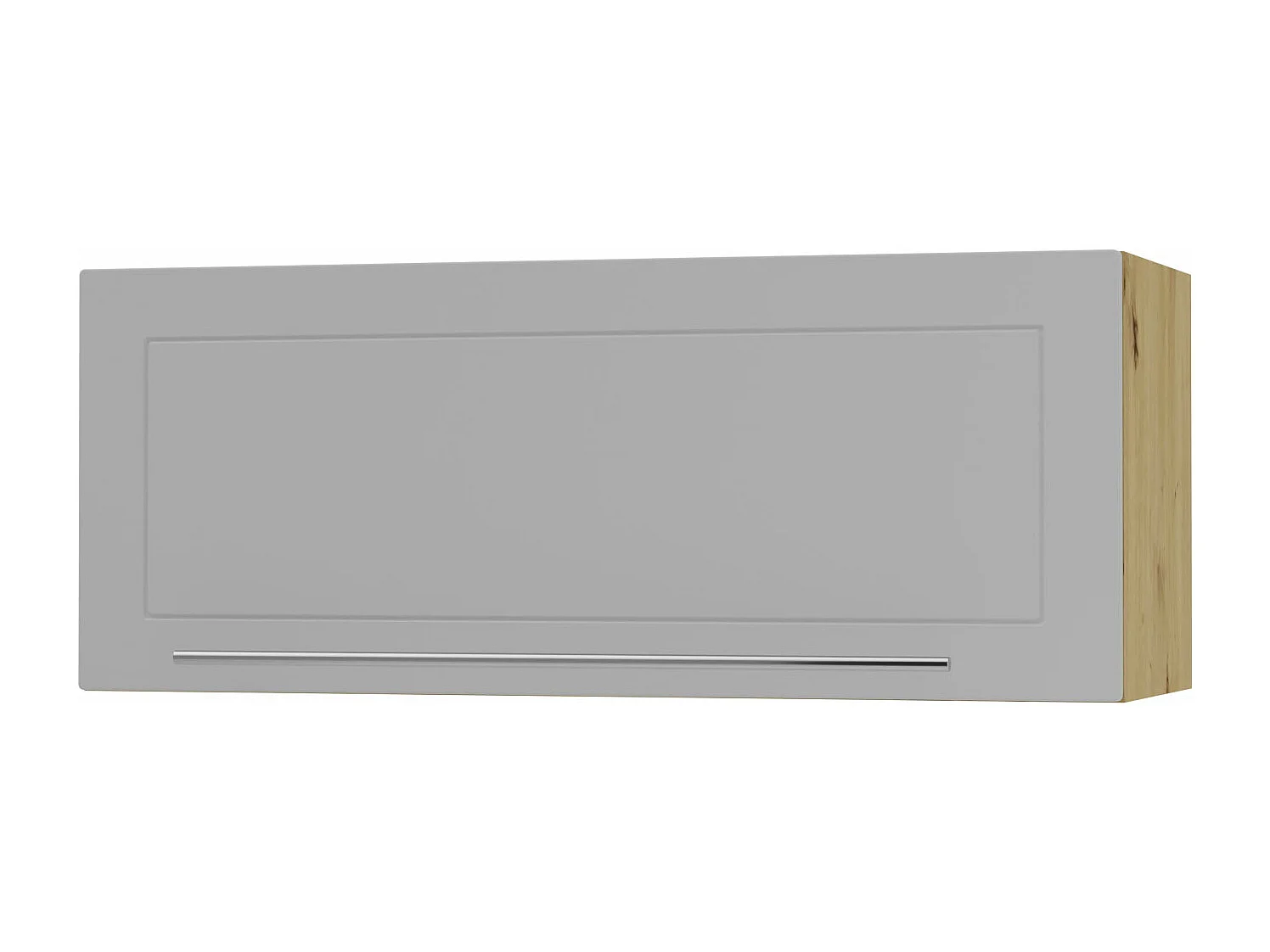 KLAPPHÄNGESCHRANK Kvantum W4B/90 Dust Grey Matt / Eiche Artisan Matt 90 / 32,5 / 36cm