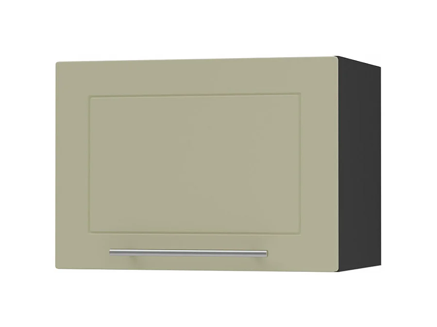 KÜCHENHÄNGESCHRANK Kvantum W4B/50 Vanille Matt / Schwarz Matt 50 / 32,5 / 36cm